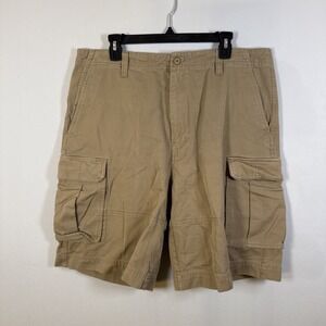 Ocean Pacific OP Cargo‎ Shorts Mens Size 36 Beige Inseam 12" Y2K Vintage